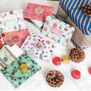 NIP Joyin 30 Pack Small Gift Money Card Holder Holiday Christmas Box